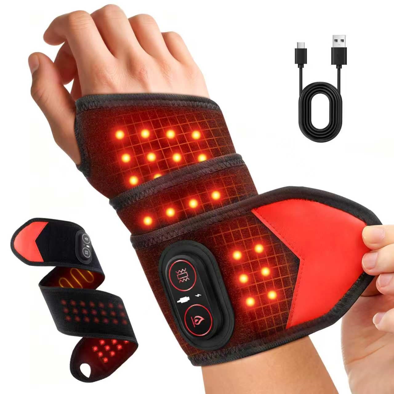 Ankle Brace - 휴대용 적색광 치료 랩 660nm 850nm