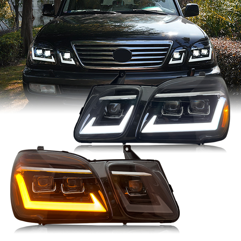 Running Headlamp - 렉서스 LX470용 자동차 전조등, 1998-2007년형 LED