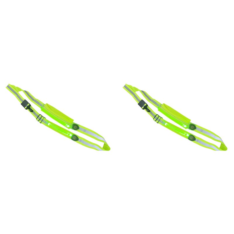 Running Visibility Gear - BTLIFE-2X LED 반사 벨트 새시(휴대폰 홀더