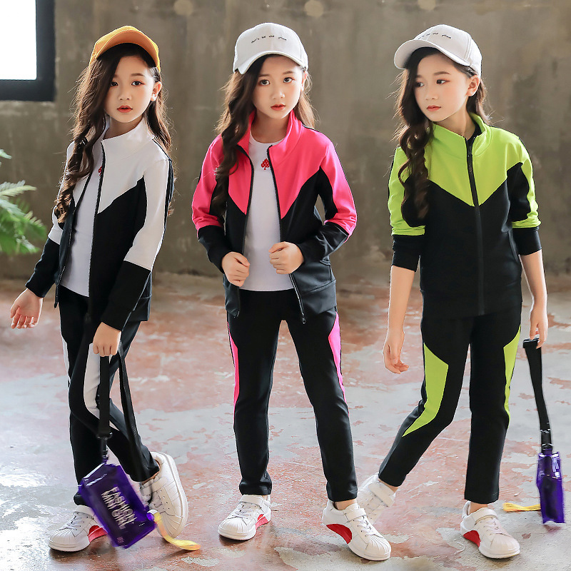 Running Gear Kids - 봄 가을 어린이 옷 소녀 긴팔