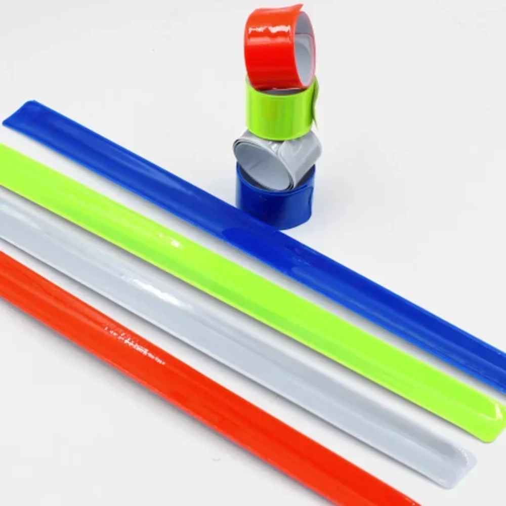 Running Visibility Gear - 2PCS 고시인성 반사형 다리 스트랩 –