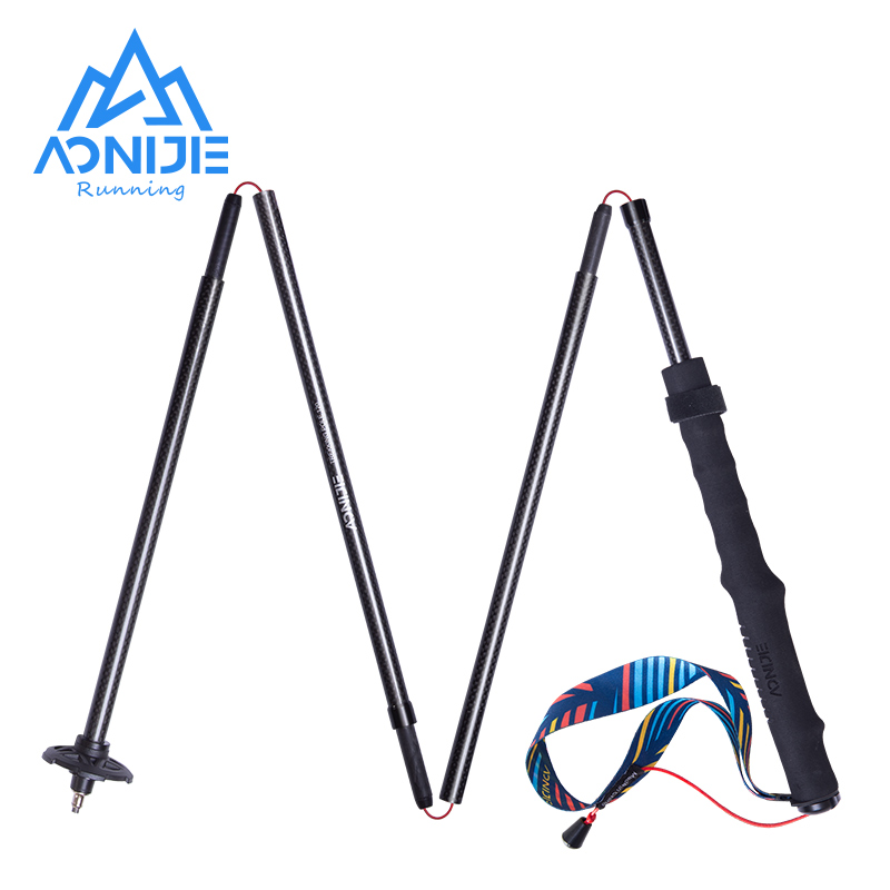 Trekking Pole Carbon - 2pcs AONIJIE E4204 경량 접이식 트레킹