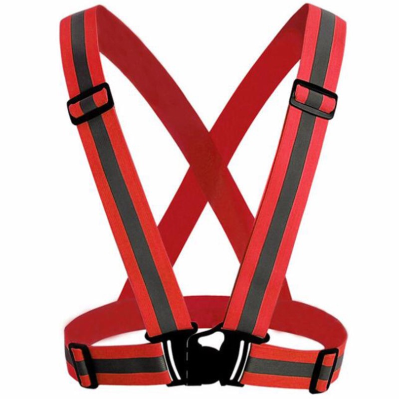 Running Visibility Gear - 고시인성 반사 안전 조끼 재킷 야간