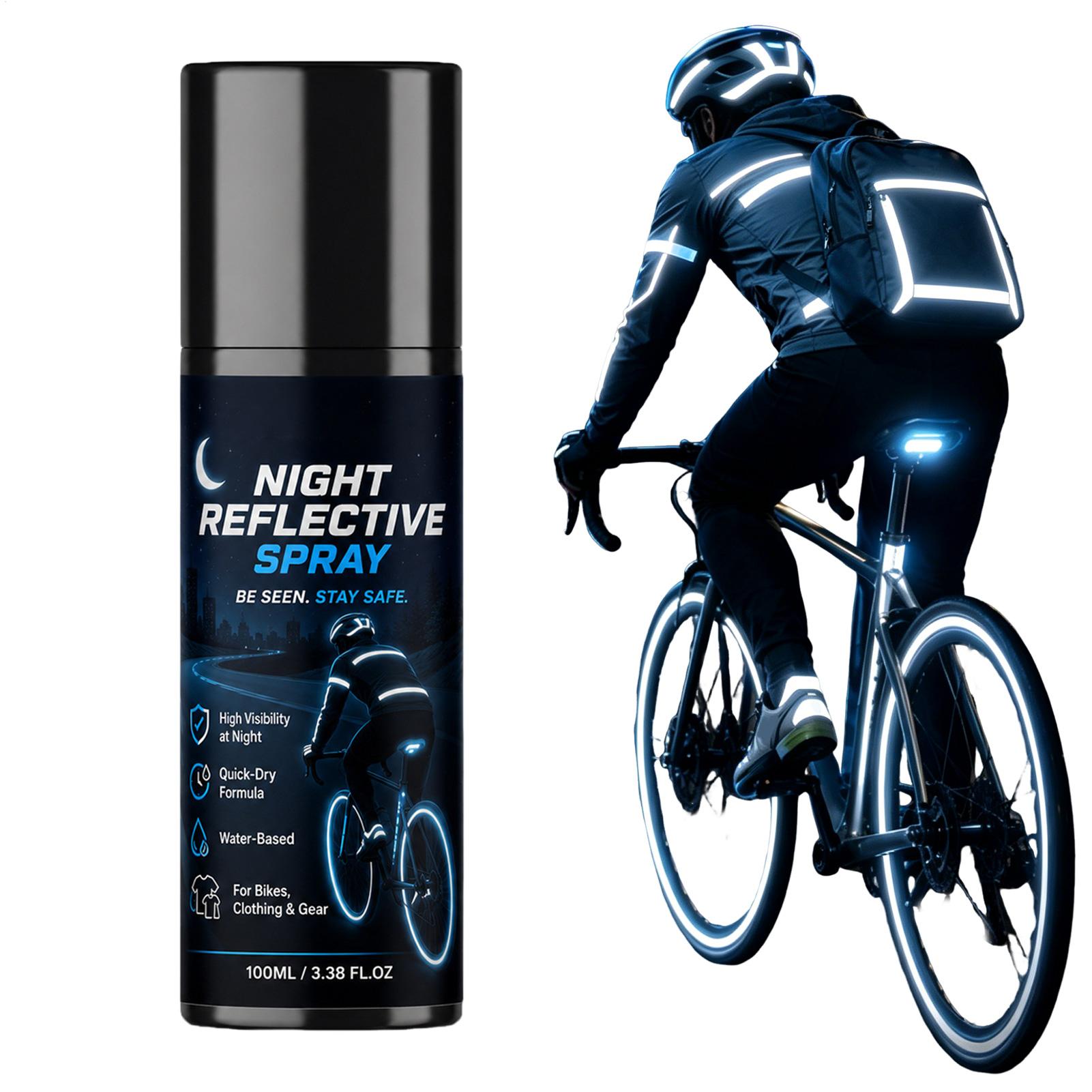 100ml 야간 반사 스프레이, 조깅, 자전거 타기,  - Running Visibility Gear 리뷰 및 가격