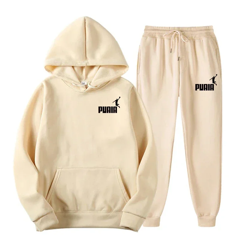 새로운 유니섹스 후드 트랙수트 후디 & 조거 팬츠 야외 - Joggers Pants 리뷰 및 가격