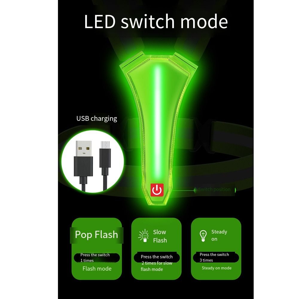 USB 충전식 LED 반사 조끼, 높은 가시성을 제공하 - Running Visibility Gear 리뷰 및 가격