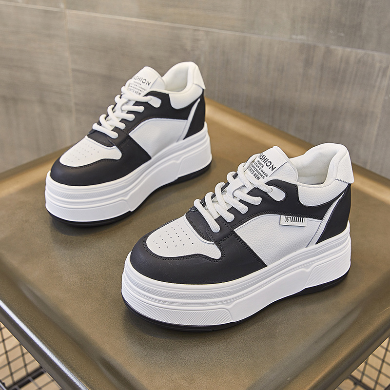 9CM 정품 가죽 새로운 브랜드 디자이너 여름 가을 플 - Running Shoes Women 리뷰 및 가격