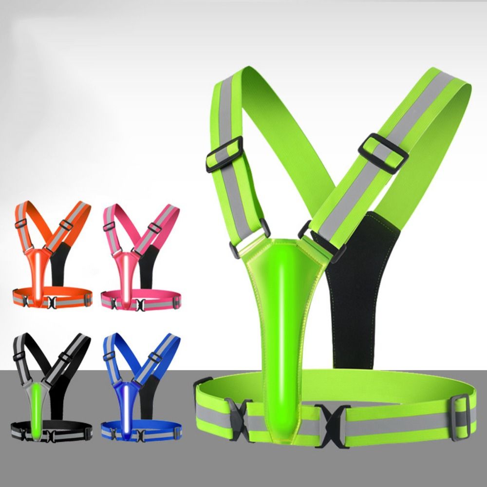 USB 충전식 LED 반사 조끼, 높은 가시성을 제공하 - Running Visibility Gear 리뷰 및 가격