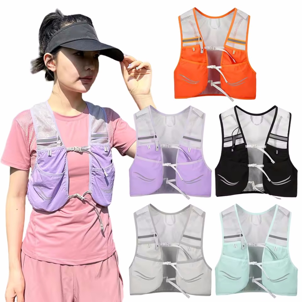 반사 러닝 조끼 수화 러닝 가슴 가방 초경량 사이클링  - Hydration Vest 리뷰 및 가격