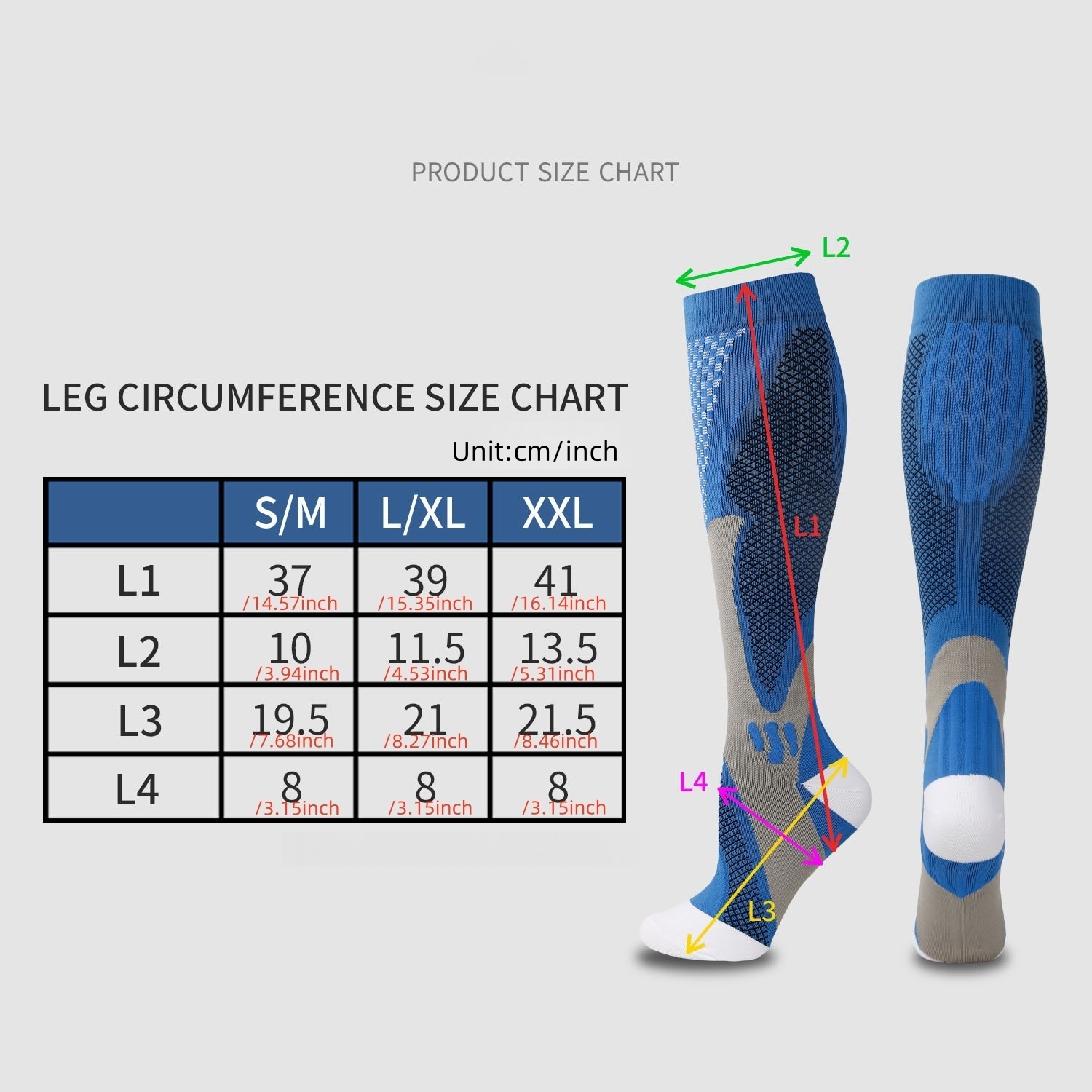 남녀공용 크로스보더 나일론 압박 양말 사이클링 러닝 축 - Sports Socks 리뷰 및 가격
