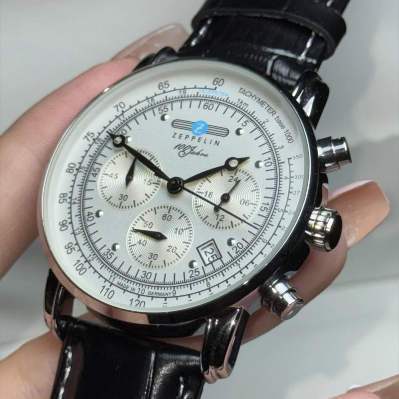 패션 럭셔리 남성용 시계 Zeppelin Three E - Running Watch 리뷰 및 가격