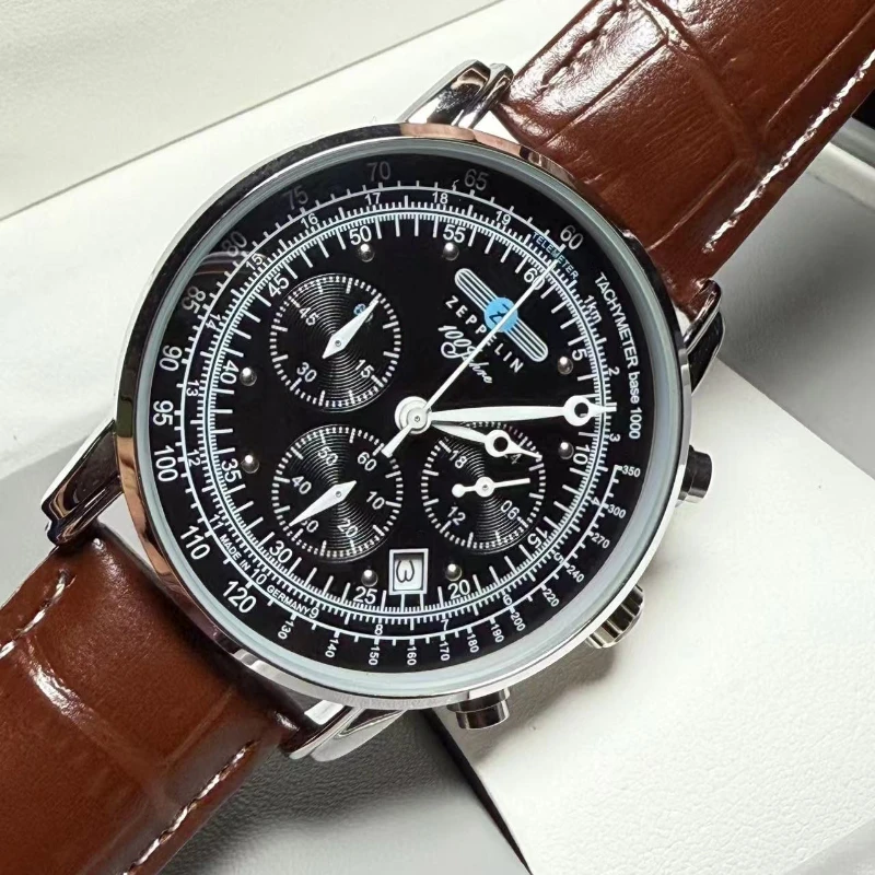 패션 럭셔리 남성용 시계 Zeppelin Three E - Running Watch 리뷰 및 가격