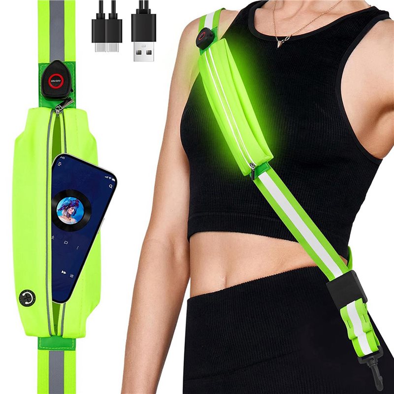 BTLIFE-2X LED 반사 벨트 새시(휴대폰 홀더  - Running Visibility Gear 리뷰 및 가격