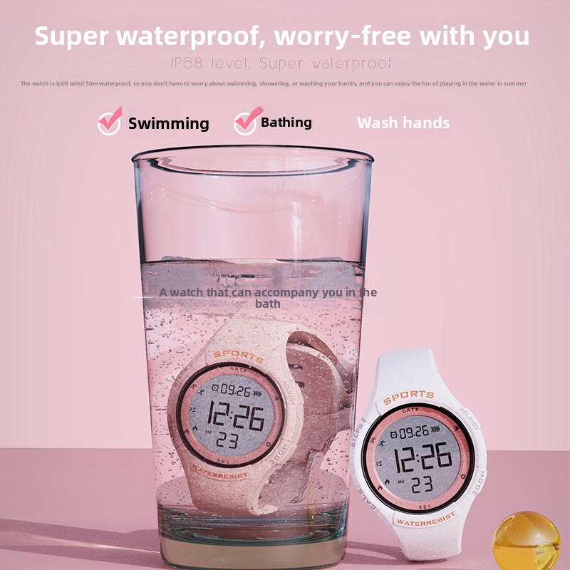 2026년 신제품 실리콘 방수 LED 시계 - 학생용  - Running Watch 리뷰 및 가격