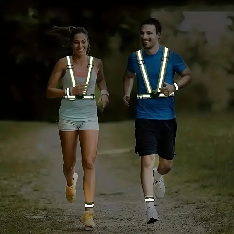 반사 조끼 러닝 기어, 야간 사이클링, 하이킹, 조깅, - Running Visibility Gear 리뷰 및 가격