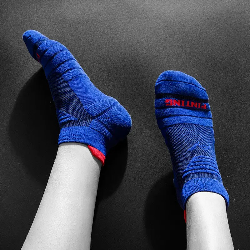 1/4 쌍 남성 전문 야외 스포츠 양말 세련된 농구 러 - Sports Socks 리뷰 및 가격