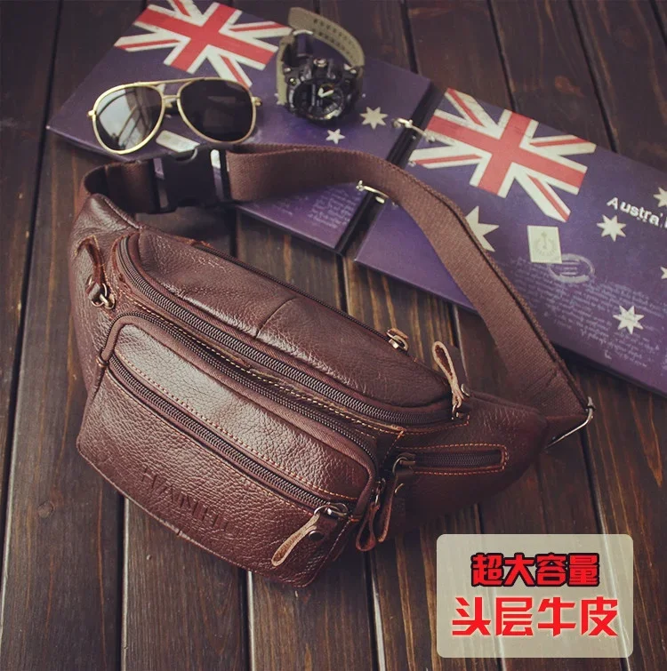 정품 쇠가죽 채찍으로 치다 가죽 허리 가방 남자 재미  - Running Belt 리뷰 및 가격