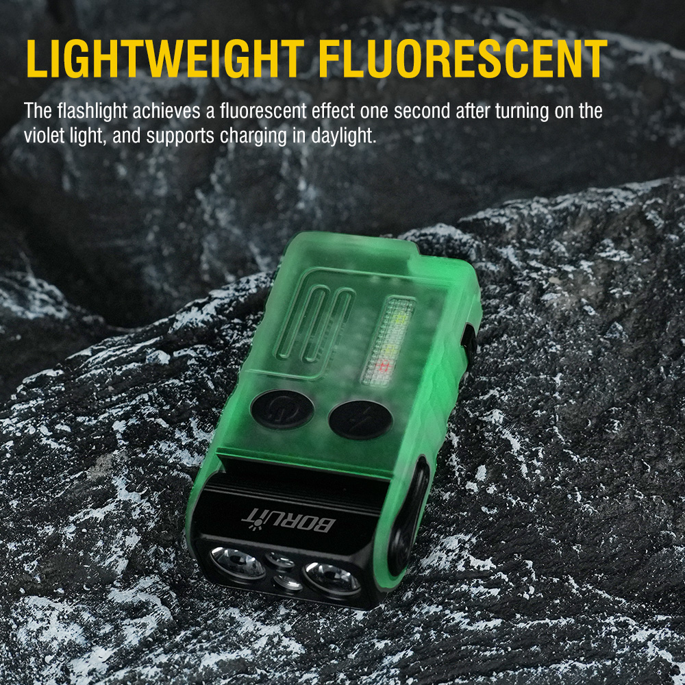 BORUiT V20 형광 버저 EDC LED 키체인 손 - Running Headlamp 리뷰 및 가격