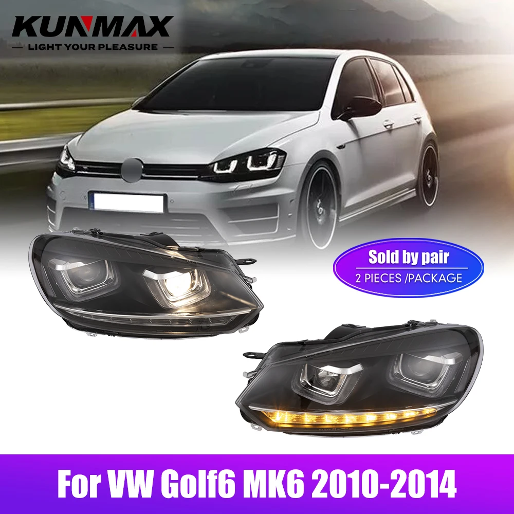 폭스바겐 골프6 MK6 2010-2014용 자동차 스타 - Running Headlamp 리뷰 및 가격
