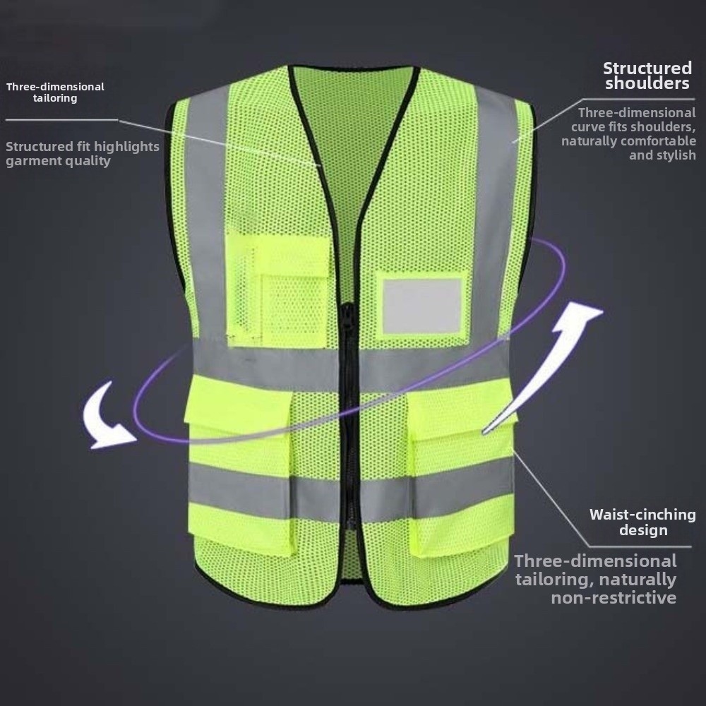 고가시성 반사 조끼 경고용 원사이즈 야외 안전복 주머니 - Running Visibility Gear 리뷰 및 가격