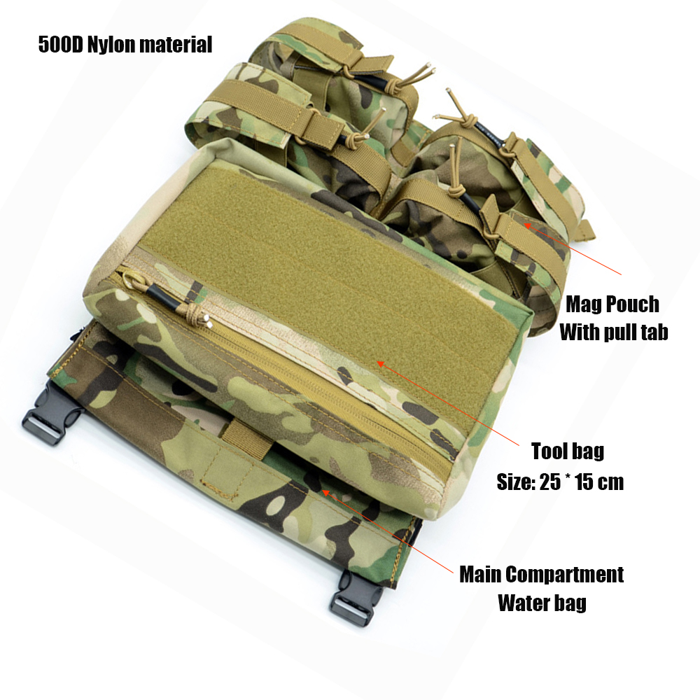 전술 조끼 배낭 백 패널, LXB 스타일 뱅거 백 파우 - Hydration Vest 리뷰 및 가격