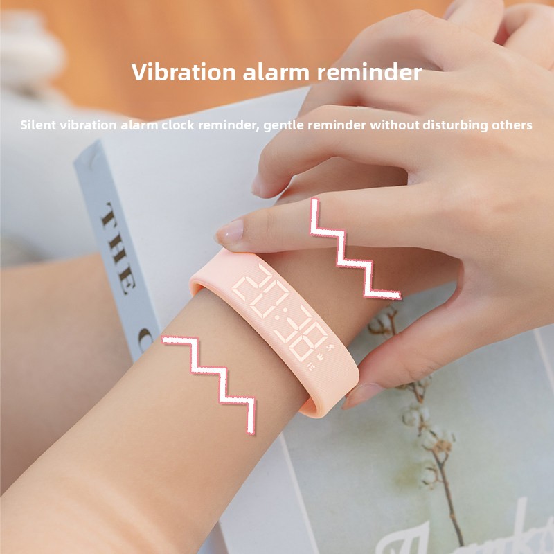 LED 디지털 알람 시계 시계, 조절 가능한 실리콘 스 - Running Watch 리뷰 및 가격