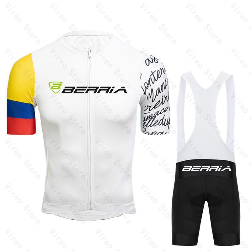 BERRIA 여름 사이클링 저지 세트 반팔 및 빕 반바 - Race Bib 리뷰 및 가격