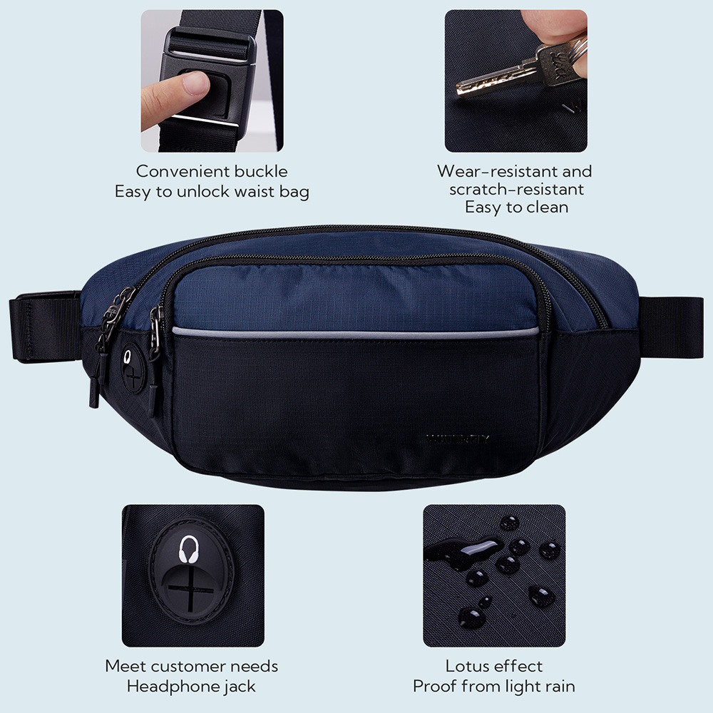 WATERFLY 패니 팩 허리 가방, 대형 허리 팩,  - Running Belt 리뷰 및 가격