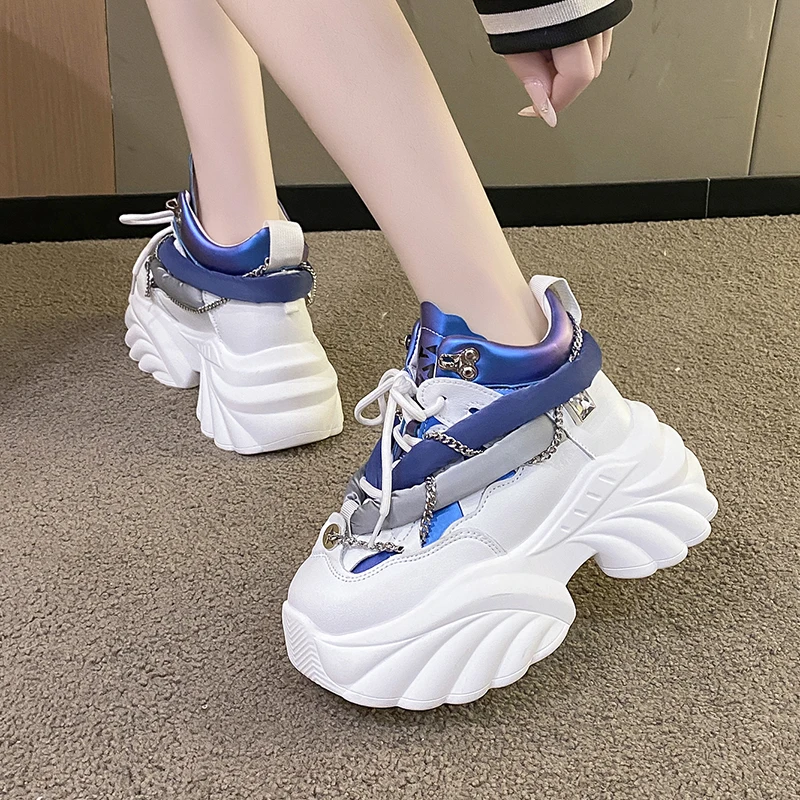 러블리 카와이 여성 스니커즈, 웨지 캐주얼 신발, 여성 - Running Shoes Women 리뷰 및 가격