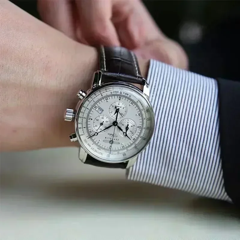 2026 뉴 제플린 오토매틱 데이트 손목시계 3눈 런세 - Running Watch 리뷰 및 가격