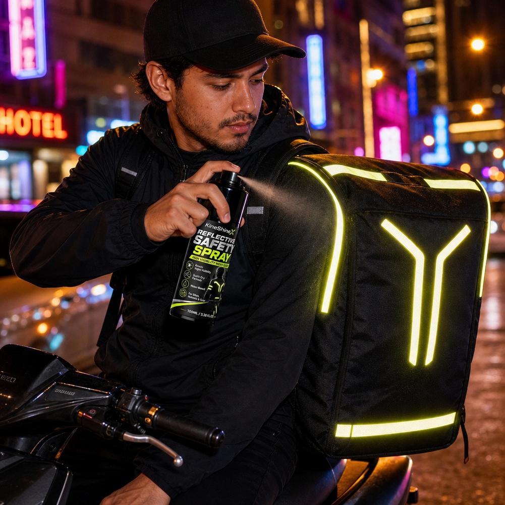 야간 반사 안전 스프레이 고가시성 코팅 페인트 - 자전 - Running Visibility Gear 리뷰 및 가격